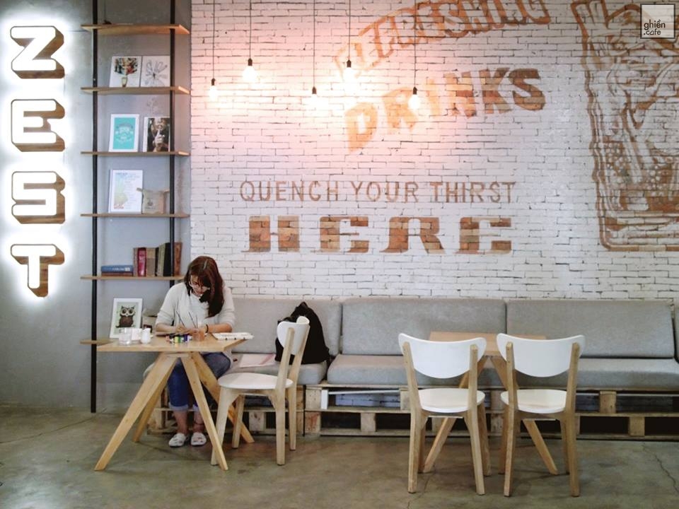 Zest Café - Hòa Bình - Cùng tìm quán cafe đẹp, chất ở Sài Gòn - Ghiền cafe